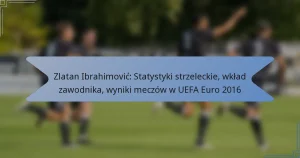 Zlatan Ibrahimović: Statystyki strzeleckie, wkład zawodnika, wyniki meczów w UEFA Euro 2016